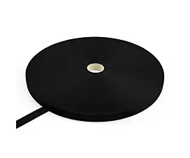 Black - 25mm Polypropyleen band - 25mm - 500kg - Rol - 100m - Zwart