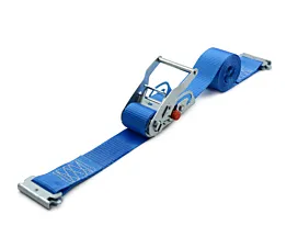 Bevestigingsrails & Toebehoren Spanband - 2T - 3,5m - 50mm - Verschuifbare ratel en eindfittings - Blauw Bevestigingsrails & Toebehoren Spanband - 2T - 3,5m - 50mm - Verschuifbare ratel en eindfittings - Blauw