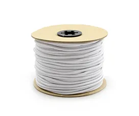 Elastiek - 3mm Elastiek op rol (3mm) - 50m - Wit