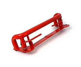 Alle toebehoren Wielblokkering voor autotransport - Rood - 515x110mm