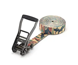 4T/5T/Ergo - Eindloos Spanband - 5T - 50mm - 1-delig - Ratel - Army green + Eigen label 4T/5T/Ergo - Eindloos Spanband - 5T - 50mm - 1-delig - Ratel - Army green + Eigen label