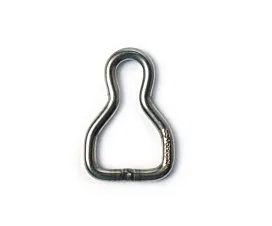 Alle RVS hardware Ring - Flesvorm - 25mm - RVS
