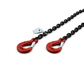 Sjorkettingen gaffelhaken, G8 Sjorketting met 2 gaffelhaken - 13mm - 10000kg - G8 Sjorkettingen gaffelhaken, G8 Sjorketting met 2 gaffelhaken - 13mm - 10000kg - G8