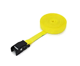 Alle spanbanden 25mm Spanband - 500kg - 4m - 25mm - 1-delig - Klemgesp - Fluogeel - Premium - 4st.