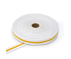 Alle katoenen band Judoband - Rol - 50m - Gestreept