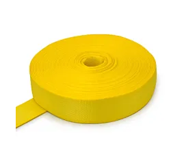 Polyester 75mm Polyester band - 75mm - 15000kg - Geel
