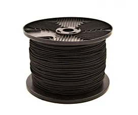 Elastiek - 3mm Elastiek op rol (3mm) - 100m - Zwart