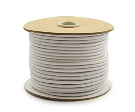 Elastiek - 8mm Elastiek op rol (8mm) - 100m - Wit