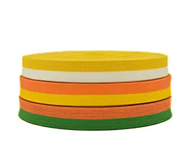 Alle katoenen band Judoband - Rol - 50m - Tweekleurig