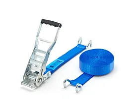 5T - Ergo Spanband - ERGO 5T - 9m - 50mm - 2-delig met klauwhaken - Blauw 5T - Ergo Spanband - ERGO 5T - 9m - 50mm - 2-delig met klauwhaken - Blauw
