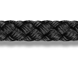 Alle touwen Liros-touwen - Poly Black - 6mm - 550kg - zwart