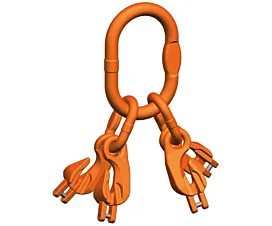 Toebehoren G10 Gaffel topschalm samenstel G10 - voor 4-sprong
